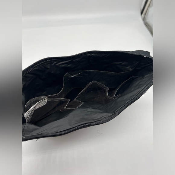 adrienne vittadini toiletry bag monogrammed black - Picture 6 of 12